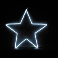 Αστέρι Neon 200 Led Ψυχρό Λευκό IP44 58x54cm X082002415 Aca