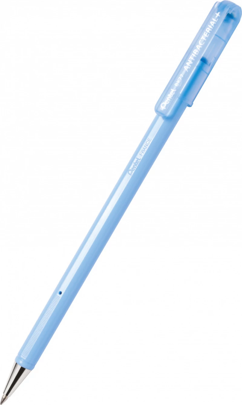 Pentel Στυλό Rollerball 0.7mm με Κόκκινο Mελάνι Superb Antibacterial Κόκκινο