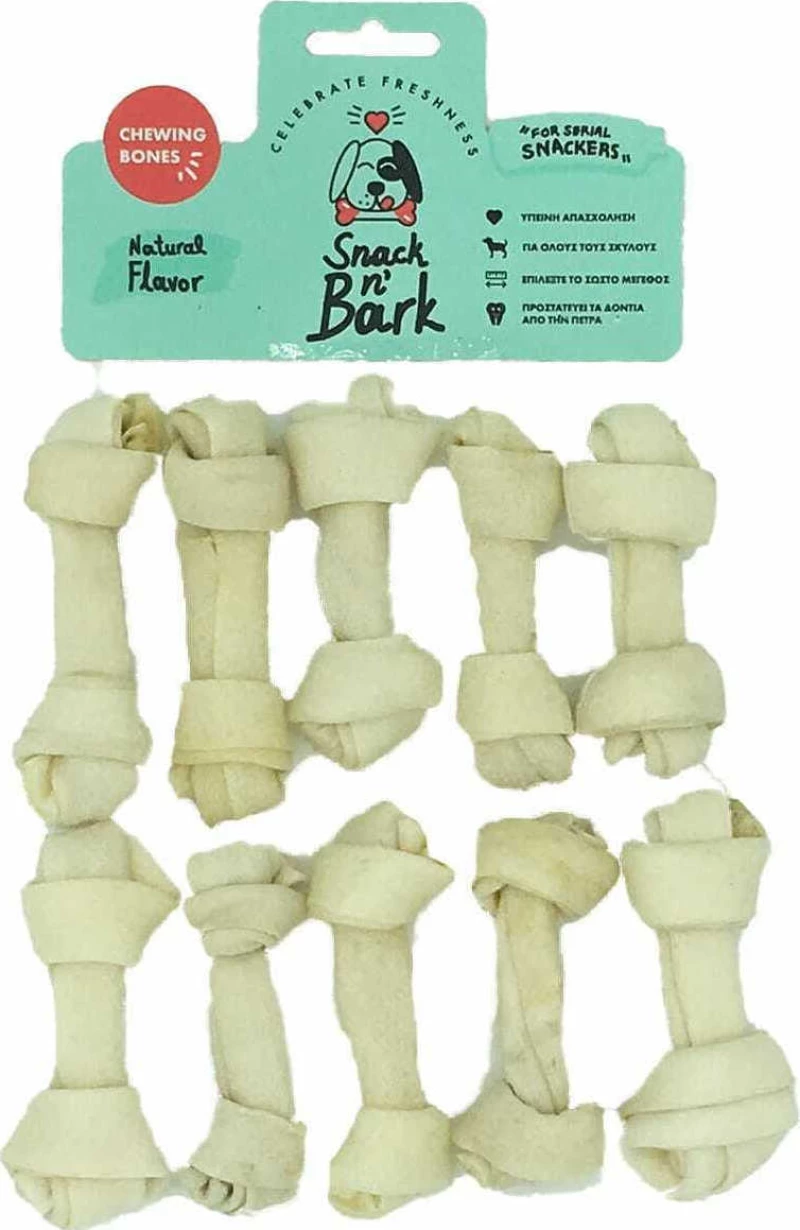SNACK N BARK ΚΟΚΚΑΛΟ ΑΣΒΕΣΤΙΟΥ ΚΟΜΠΟΣ 8CM 15GR 10TEM