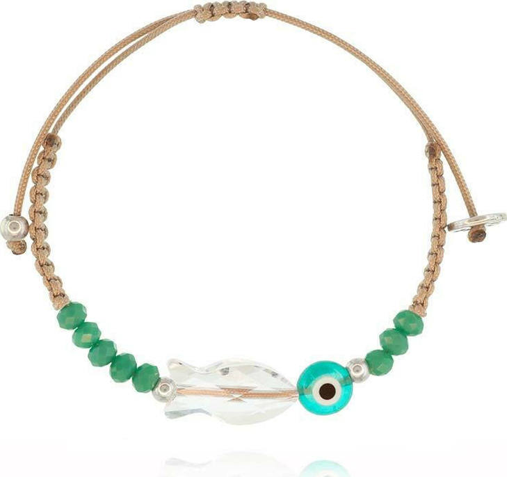 ΒΡΑΧΙΟΛΙ ΜΕ ΜΑΚΡΑΜΕ, γυάλινο ψαράκι και μάτι