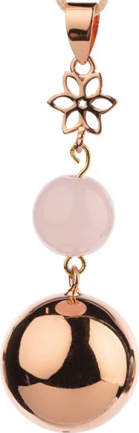 Babylonia Γυναικείο Κολιέ Εγκυμοσύνης Bola Pearl Flower