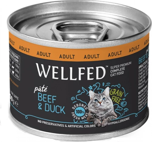 Wellfed Πάπια / Βοδινό Πατέ 200gr