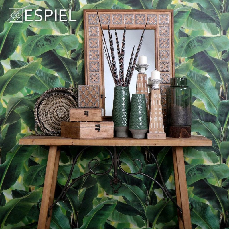 Espiel Κηροπήγιο Ξύλινο 42x12x42cm