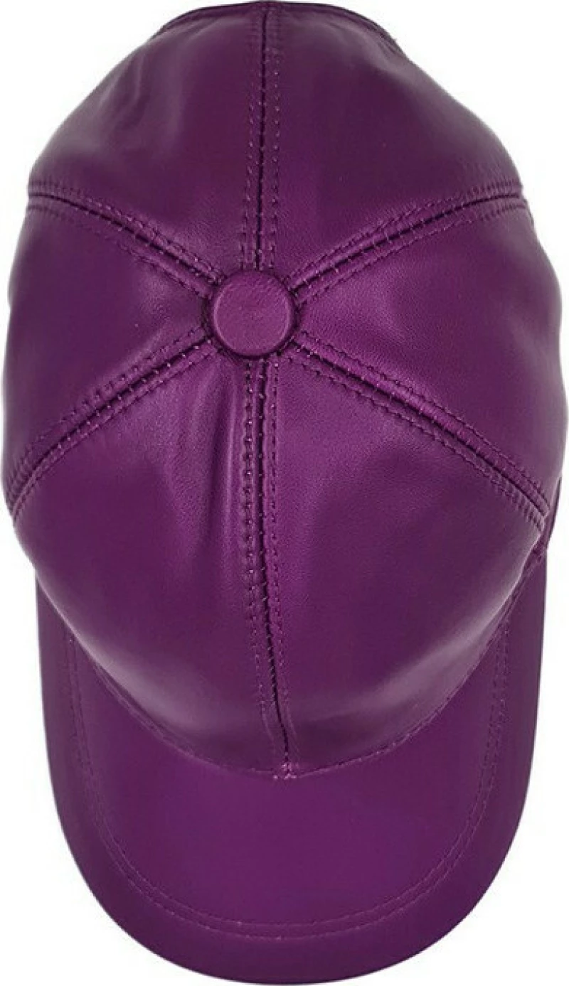 Δερμάτινο Καπέλο Purple