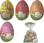 Bunny's Χάρτινα Αυγά 9τμχ