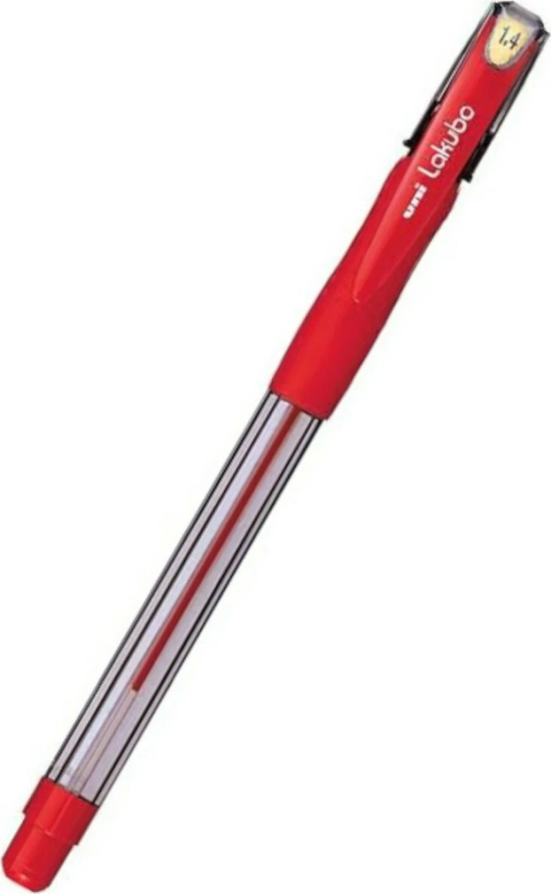 Uni-Ball Στυλό Ballpoint 1.4mm με Κόκκινο Mελάνι Lakubo SG-100