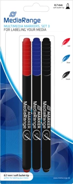 MediaRange Ανεξίτηλοι 0.7mm 3τμχ