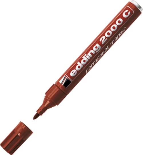 Edding 2000C Ανεξίτηλος 3mm Καφέ
