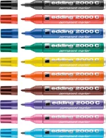 Edding 2000C Ανεξίτηλος 3mm Καφέ