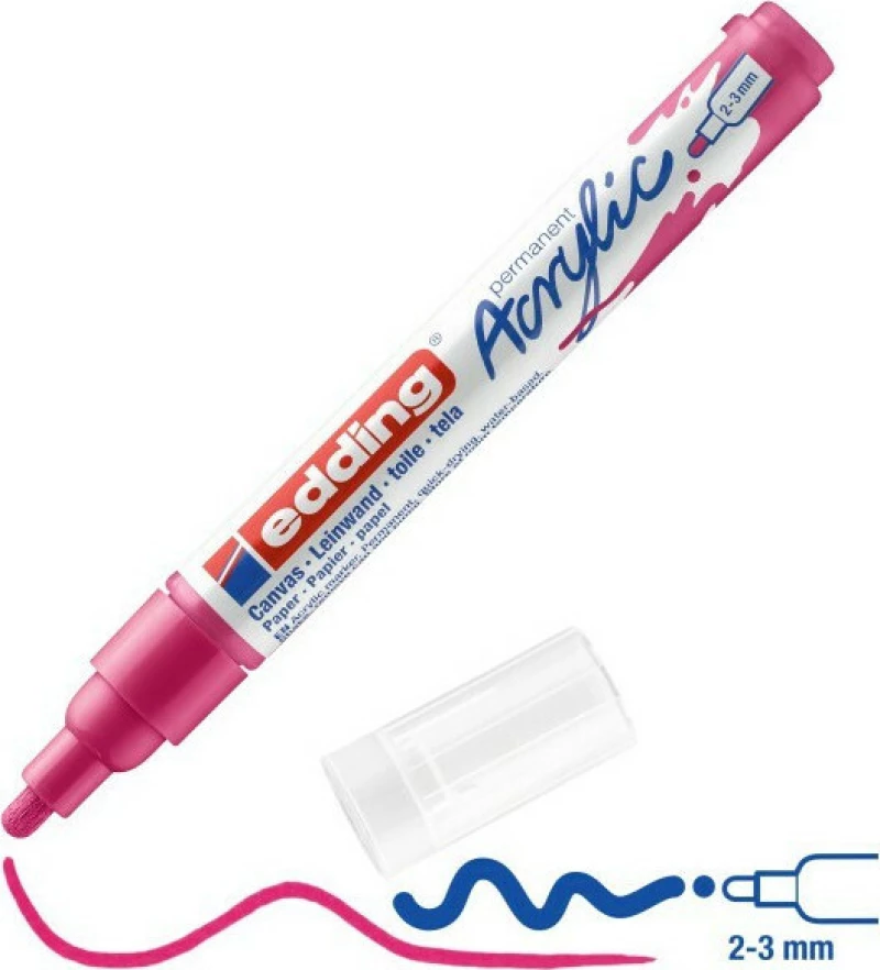 Edding 5100 Ακρυλικός 3mm Telemagenta