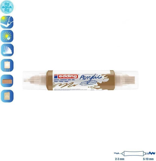 Edding 5400 Ακρυλικός 10mm Gold