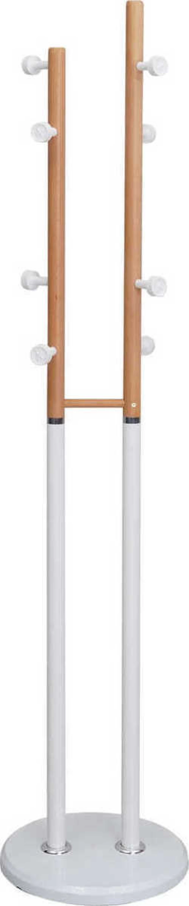 Woodwell Nordic Duo Καλόγερος Μεταλλικός 37x37x170cm