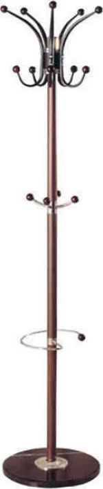Zita Plus Καλόγερος Μεταλλικός Καφέ 38x38x180cm