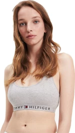 Tommy Hilfiger Scoop Neck Γυναικείο Μπουστάκι Γκρι