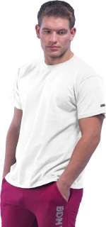 Bodymove 678 4488 Αθλητικό Ανδρικό T-shirt Λευκό Μονόχρωμο