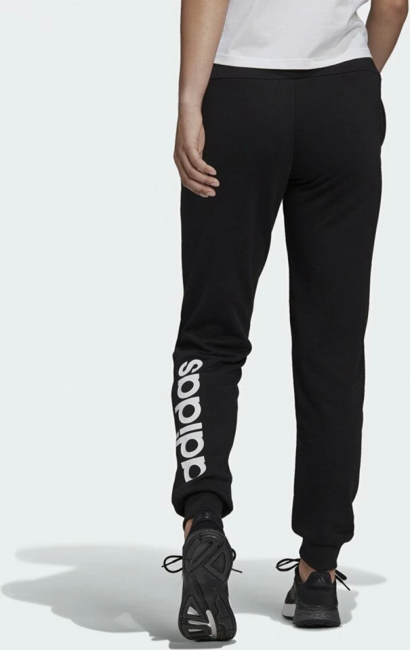 Adidas Παντελόνι Γυναικείας Φόρμας με Λάστιχο Μαύρο