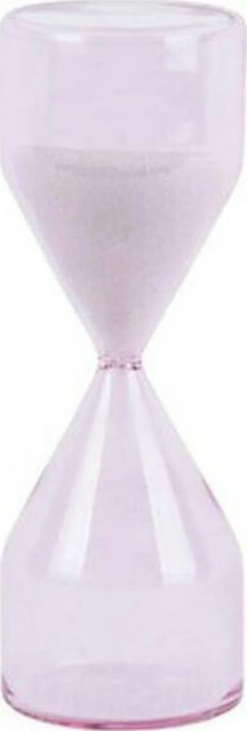 PRESENT TIME ΓΥΑΛΙΝΗ ΚΛΕΨΥΔΡΑ 18εκ.ΡΟΖ ΓΥΑΛΙ