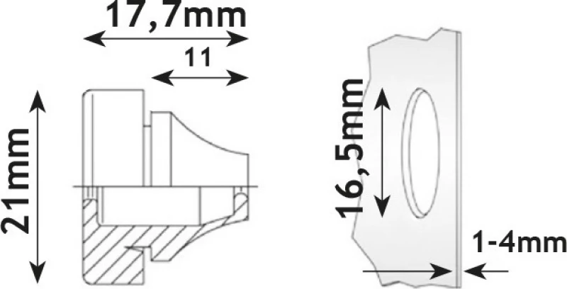 Aca Flipseal M16 282TPFSM16