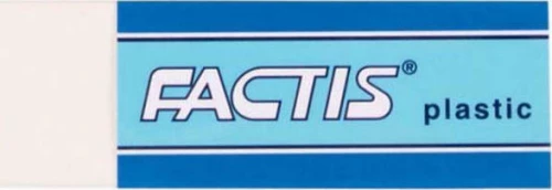 Factis Γόμα για Μολύβι Factis Πλαστική