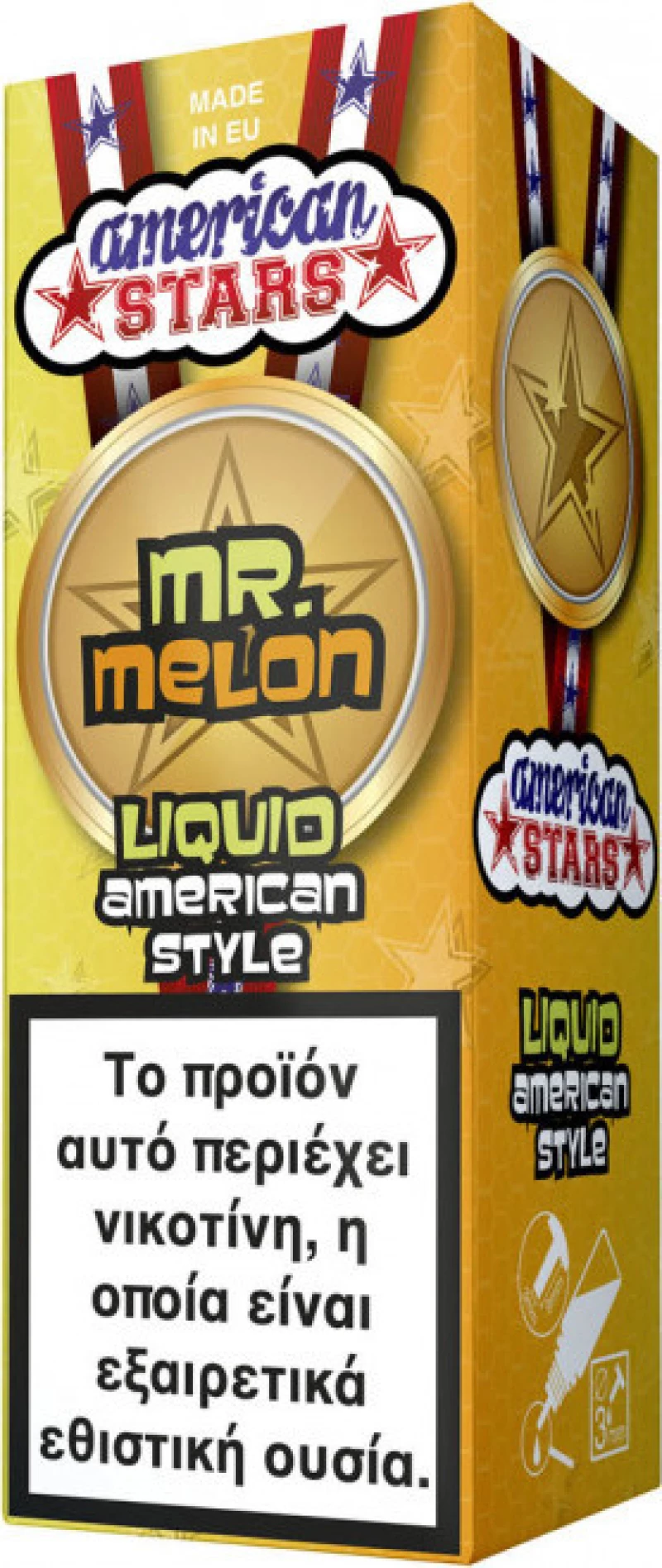American Stars Mr Melon 3mg 10ml