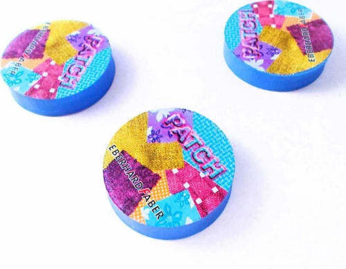 FABER FANCY PATCH ΓΟΜΑ ΜΠΛΕ