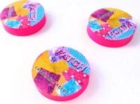 FABER FANCY PATCH ΓΟΜΑ ΦΟΥΞΙΑ
