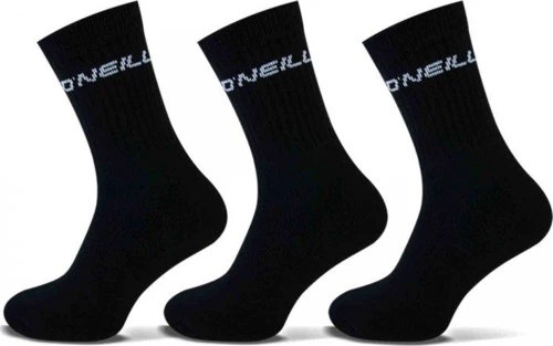 O'neill Sportsock Ανδρικές Μονόχρωμες Κάλτσες Μαύρες 3Pack 770003-6969