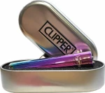 Clipper Αναπτήρας Υγραερίου Πολύχρωμος Metal Rainbow Icy Colour