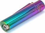 Clipper Αναπτήρας Υγραερίου Πολύχρωμος Metal Rainbow Icy Colour