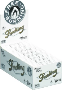 Smoking Χαρτάκια White 60 φύλλα 50τμχ