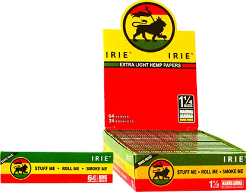 Irie Χαρτάκια 1&1/4 64 φύλλα 24τμχ
