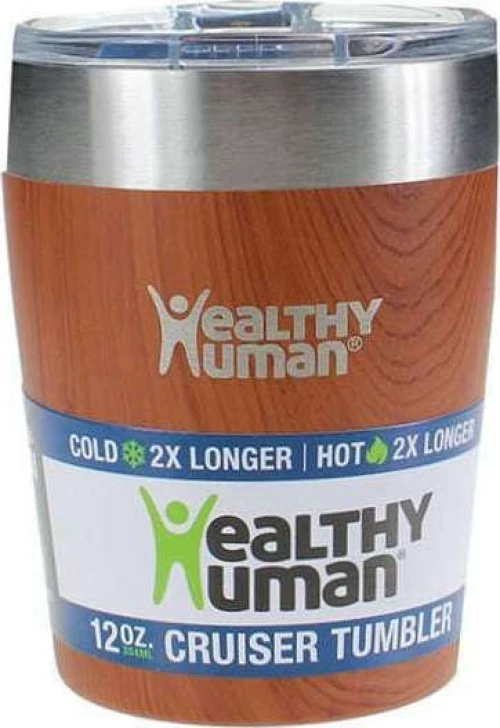 Healthy Human Cruiser Tumbler Natural Wood 0.35lt