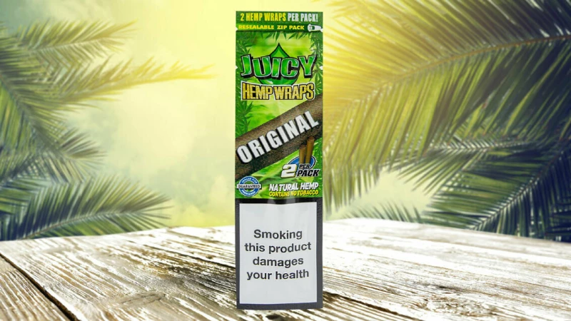 Juicy Hemp Blunt Wraps ORIGINAL Πουρόφυλλα - Φυσική Γεύση