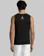 Bulls Jordan αμάνικο (Replica) - WHITE