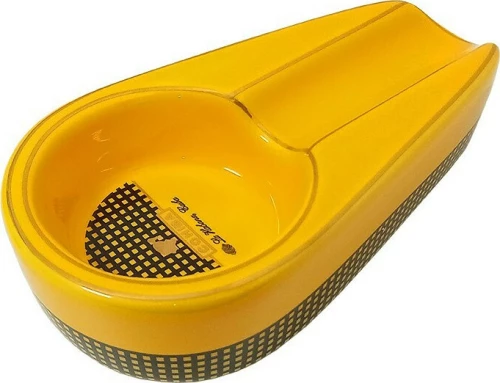 Κεραμικό Σταχτοδοχείο Μονό (ASH-103-1) Κίτρινο