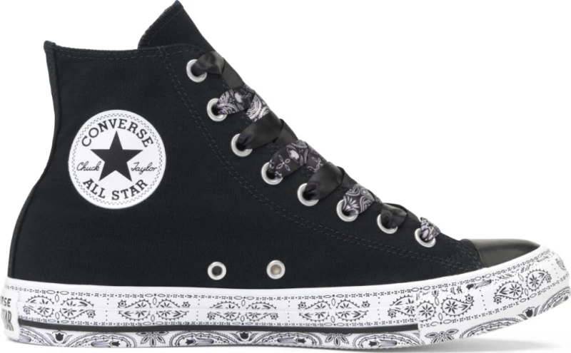 Converse X Miley Cyrus Chuck Taylor All Star Γυναικείο Μποτάκι Μαύρο
