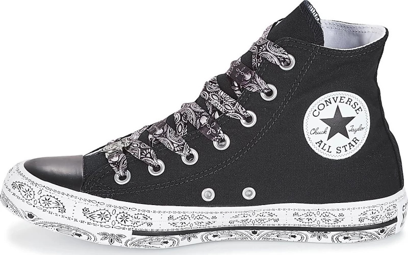 Converse X Miley Cyrus Chuck Taylor All Star Γυναικείο Μποτάκι Μαύρο