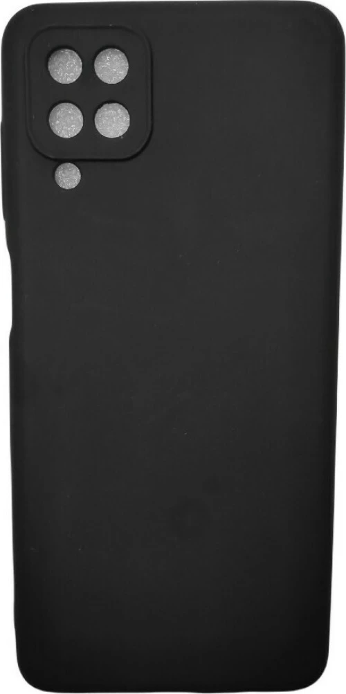 Θήκη σιλικόνης Μαύρη Samsung Galaxy A12