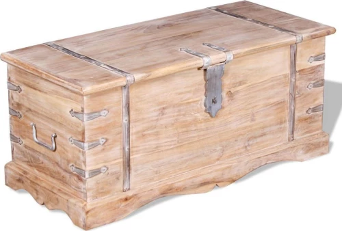 vidaXL Διακοσμητικό Μπαούλο Ξύλινο 90x40x40cm