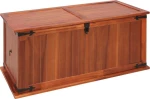 vidaXL Διακοσμητικό Μπαούλο Ξύλινο 79x34x32cm