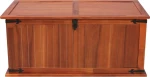 vidaXL Διακοσμητικό Μπαούλο Ξύλινο 79x34x32cm