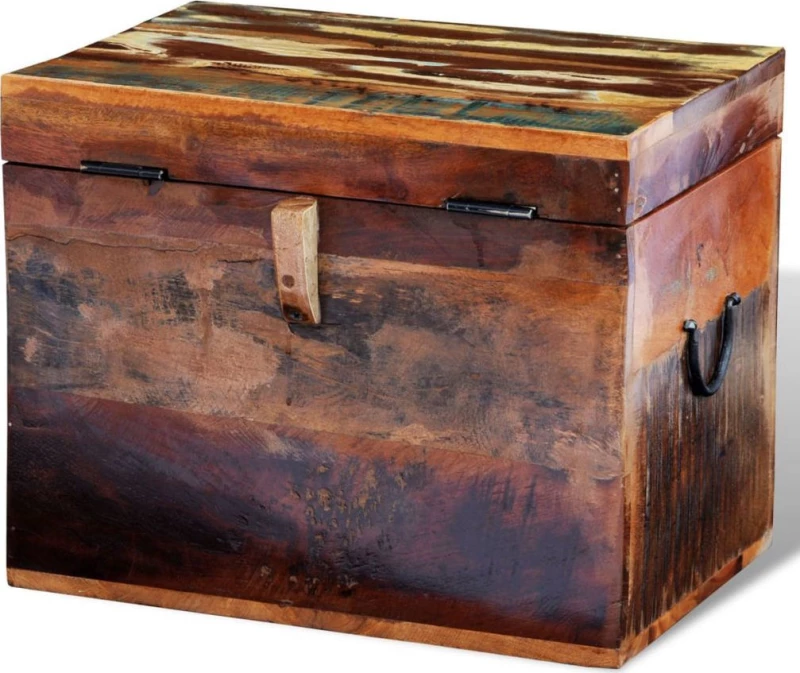 vidaXL Διακοσμητικό Μπαούλο Ξύλινο 38x28x31cm