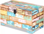 vidaXL Διακοσμητικό Μπαούλο Ξύλινο 73x39x41cm