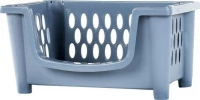 Homeplast Καλάθι Πλαστικό Carina Μπλε 48.5x34x25cm