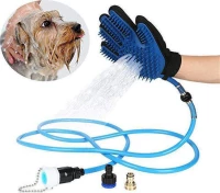 PET BATHING MASSAGING GLOVE.