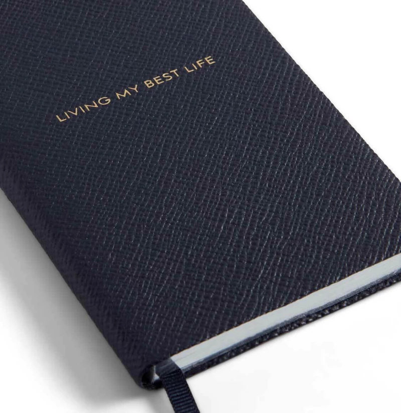 Smythson Living My Best Life Notebook