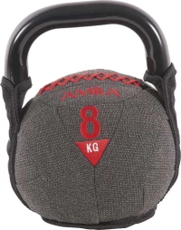 Amila 90614 Kettlebell Βινυλίου 8kg Γκρι