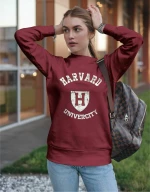 Harvard W Sweatshirt (Replica) - BLACK