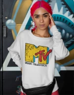 MTV W Sweatshirt - BLACK