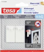 1x2 Tesa Adhesive Nail 0,5 kg for Wallpaper & Plaster 77772